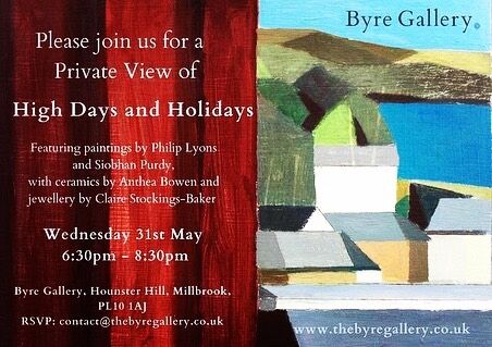 I am very excited to announce that The Byre Gallery will be showing a collection of my PenDu pots and large Zawn sculptural pieces in their show High Days and Holidays running from 1st to 24th June at their beautiful gallery in Millbrook on the Rame peninsula in Cornwall. I will be at the private view on Wednesday 31st May from 6.30pm to 8.30pm … it would be lovely to see you if you are in the area 😊👍🏻 Links for information in bio.

#ceramicart
#contemporaryceramics
#studiopottery
#potteryofinstagram
#cornwall
#earthenware
#slipdecoration
#thebyregallery 
#coast
#cave
#zawn
#blackceramic
#texture
#seacave
#vessle
#sculpture
#inspiredbynature
#coastalinspired
#earthforms
#antheabowen
#lovelocalarts
@wheretoseebuyceramicsuk
@love_ceramic
@emerging_potters_magazine
@lovelocalarts
@cornwallbuyslocal
@porthlevenarts
@pottery.magazine @thebyregallery